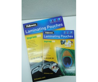 FELLOWES LAMINATING POUCH A4 & A3